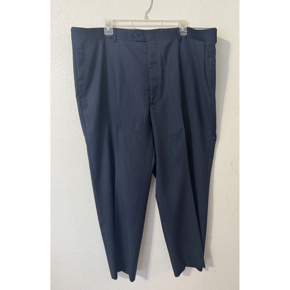 Jones New York Mens Navy Blue Wool Suit Jacket Pants Set - Picture 4 of 16